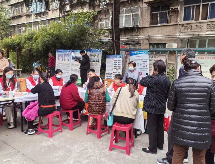 通用医疗西安医院志愿者持续进社区开展惠民义诊活动