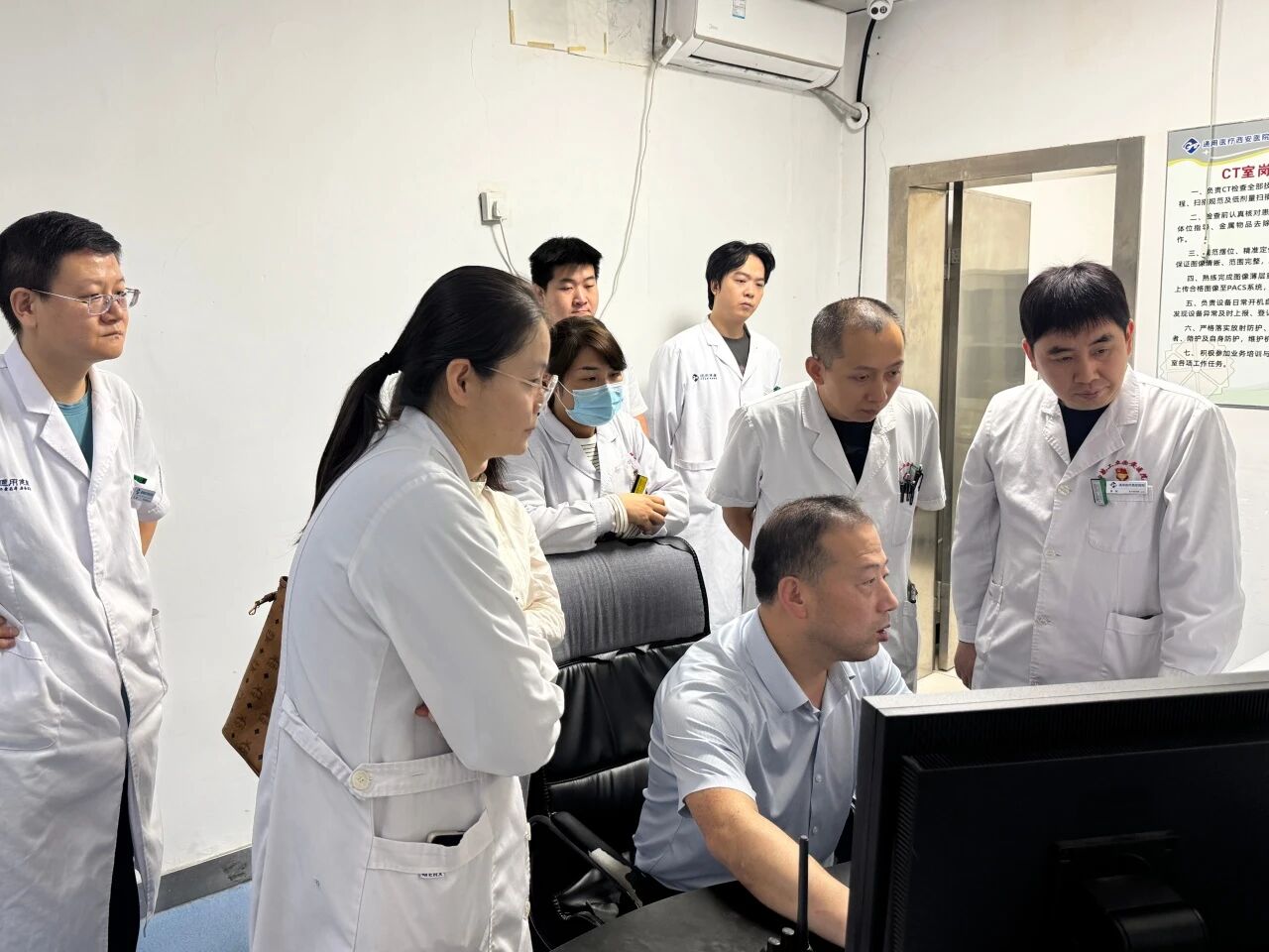 赋能基层强技能 精进影像促诊疗｜通用环球西电医院专家莅临我院技术帮扶
